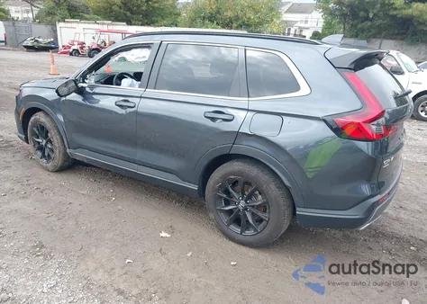 2025 Honda Cr-V Hybrid Sport-L из США, поврежденный, VIN 7FARS6H81SE029496